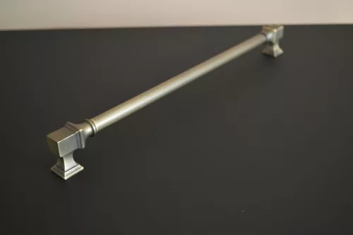 BU_015_224  _04RO Vintage-Stil, Metallgriff, bronzefarben, Lochabstand 224 mm