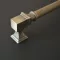 BU_015_480_04RO Vintage-Stil, Metallgriff, bronzefarben, Lochabstand 480 mm