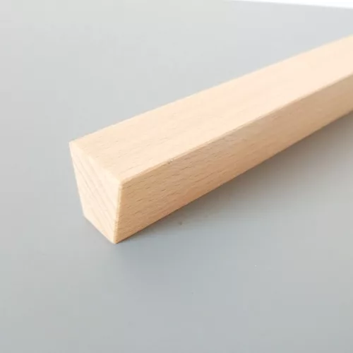 Möbelgriffe aus Holz, Buche geölt, 128 - 160 mm Bohrung