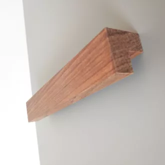   Massivholz-Möbelgriffe, Nussbaum geölt, mit 128 -160 mm Bohrungsabstand