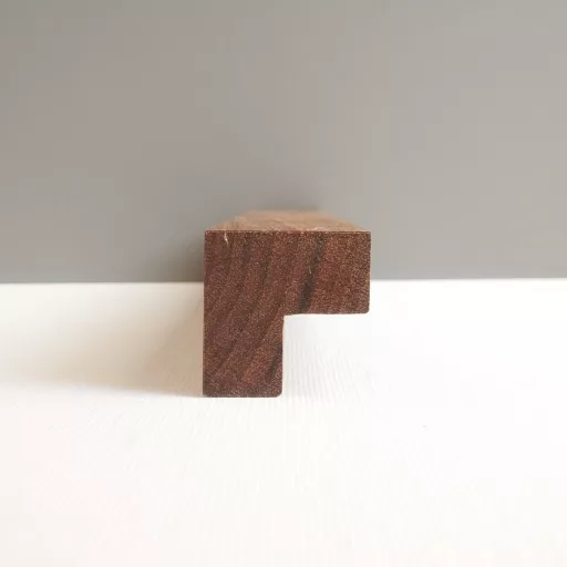 Massivholz-Möbelgriffe, Nussbaum geölt, mit 128 -160 mm Bohrungsabstand