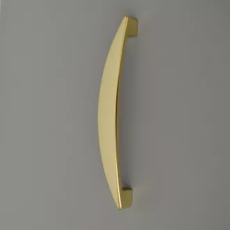 Goldfarbener Möbelgriff aus Metall