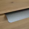 TOUQUET élre szerelhető bútorfogantyú, titán szürke, bordázott felület 90 mm furattáv