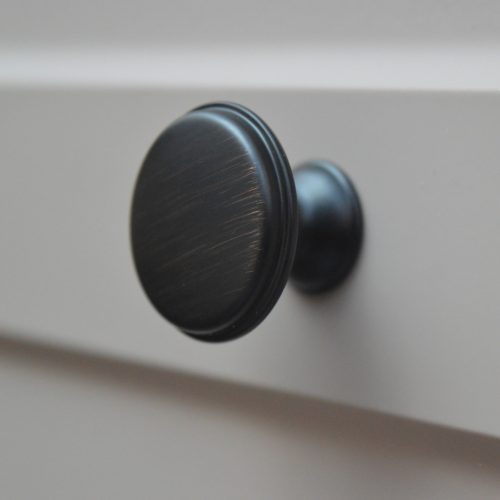 Cento Möbelknopf aus Metall, antikisiert, 28 mm Durchmesser