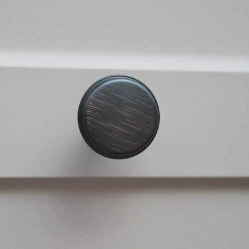 Cento Möbelknopf aus Metall, antikisiert, 28 mm Durchmesser