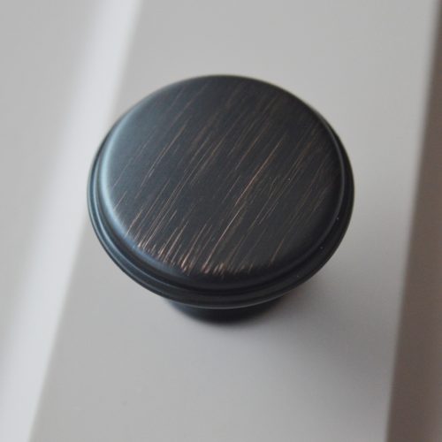 Cento Möbelknopf aus Metall, antikisiert, 28 mm Durchmesser