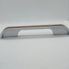 Kunststoff-Möbelgriff, verchromt - Farbe Holzoptik, mit 96 mm und 128 mm BA
