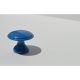 Möbelknopf aus Metall, Farbe blau