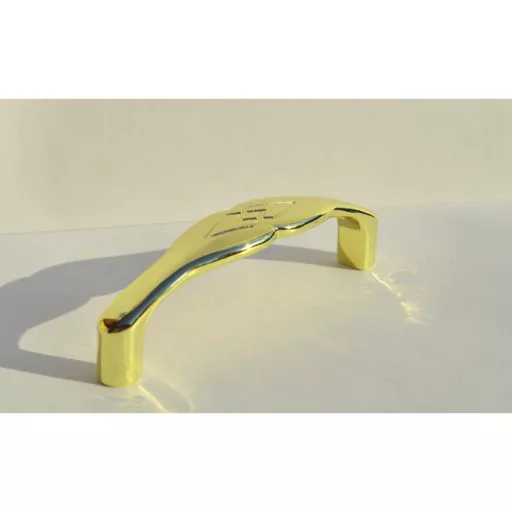 EU908  Metall-Möbelgriff, goldfarben, 96 mm Lochabstand