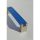 Fém-műanyag bútorfogantyú, kék - pezsgő színű, 128 mm furattávval