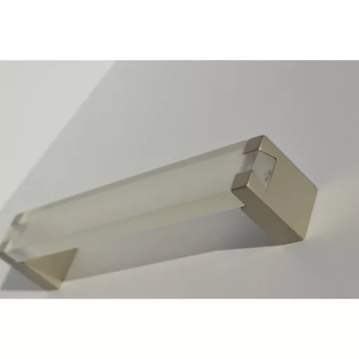 Transparent - champagnerfarben, Metall-Kunststoff-Möbelgriff