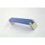 Champagnerfarbenes Metall - Blauer Acryl-Möbelgriff, 160 mm Bohrung
