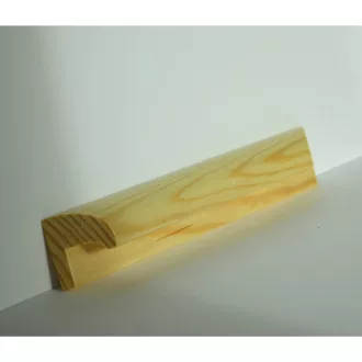 Möbelgriff mit BA 128 mm Massivholz lackiert Kiefer