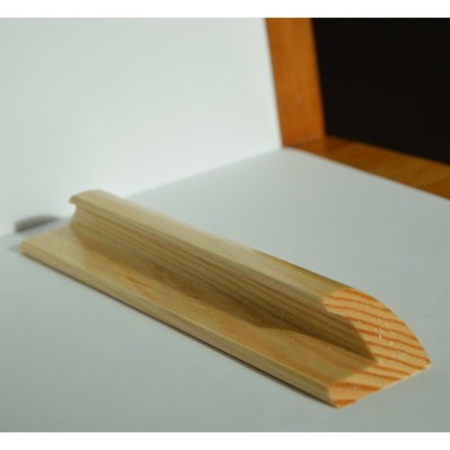 Fa bútorfogantyú, Lakkozott fenyő, 64-96-128 mm furattávval