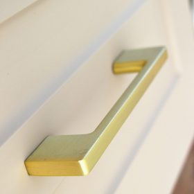   FHD165_MA Metall-Möbelgriff, goldfarben matt, 96 mm Lochabstand