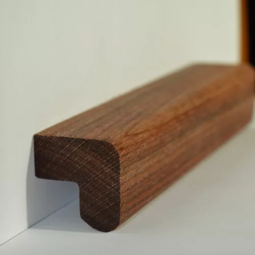 KIFUTÓ!! Fa bútorfogantyú, olajozott dió, 64 - 96 -128 mm furattávval