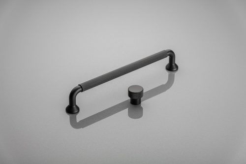 STRUCTURE Fekete színű, fém bútorgomb