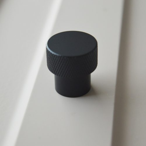 STRUCTURE Fekete színű, fém bútorgomb