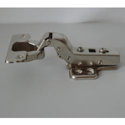 Smooth-closing clip-on ejector hinge, interlocking type
