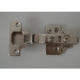   Finoman záródó klippes, 3D kivetőpánt, ráütődő típusú