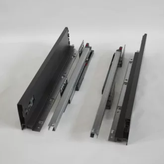   Antracit Schmalwandiges Schubkastensystem mit Feineinzug 172/350 mm