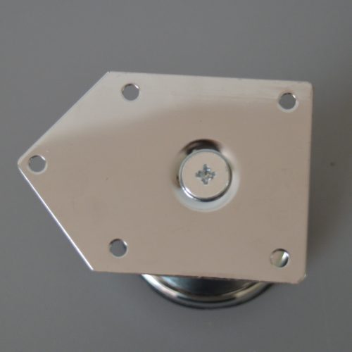 GM7061 Zylindrischer Chrom-Möbelfuß, 100 mm hoch