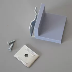 Schrankaufhänger, grau