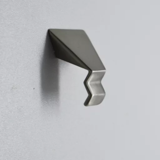 Metall-Möbelgriff, 16 mm Bohrungsabstand, Farbe nikkel -elox 