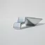 Metall-Möbelgriff, 16 mm Bohrungsabstand, Farbe Seidenglanz-Chrom