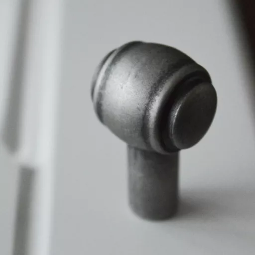 GW23_G031 Möbelknopf, antikmetallfarben
