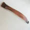 MODERN BEAUTY BUTTOR BOTTOM, GLÄNZEND ROT MIT ANTIKEM PATINA-EFFEKT, 128 MM BREIT
