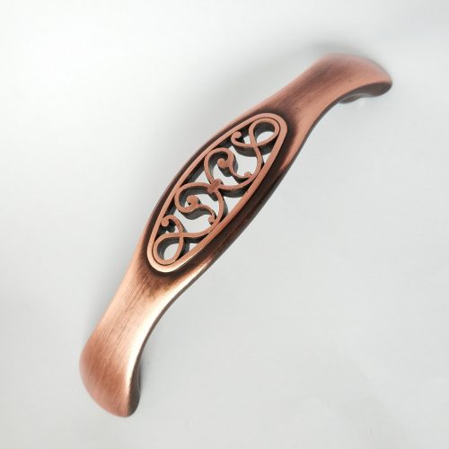 IT1021 Antikes Kupfer, rustikaler Stil, glänzend, 96 mm Lochabstand