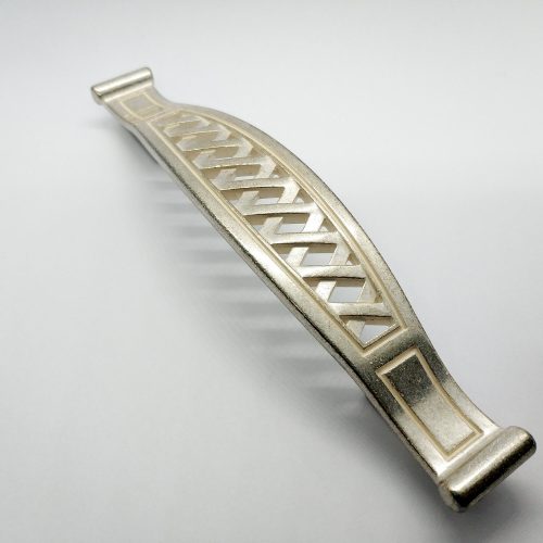 Klassischer, eleganter, antikisierter Möbelgriff, Bohrung 96 und 128 mm