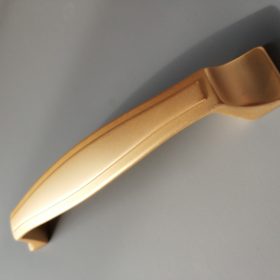   FÉM BÚTORFOGANTYÚ, Matt arany színű, 128 MM furattávolság