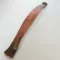 Möbelgriff aus Metall, Messing, antik patiniert, Bohrung 96 mm