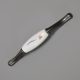 ANTRACIT Metallspitzen - Weißes Porzellan, Blumenmotiv, 96 und 128 mm Lochabstand 