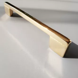 Möbelgriff aus Metall, gold, 128 und 160 mm