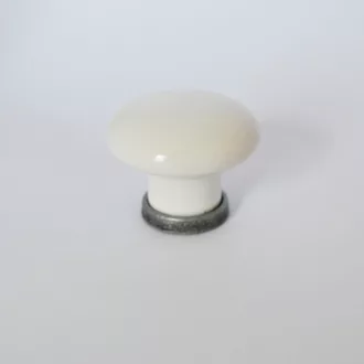 WEISS- SCHWARZE ANTIQUE FARBE Unterteil, Möbelgriff