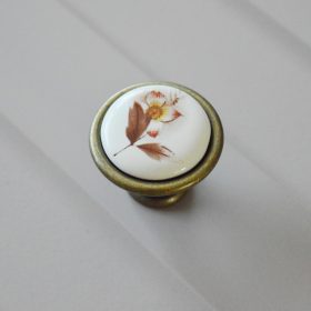 Metall-Porzellan-Möbelgriff