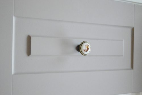 Metall-Porzellan-Möbelgriff