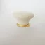 Metall-Porzellan-Möbelgriff Beige Farbe, Ovale
