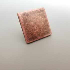 Antik réz színű, gombfogantyú