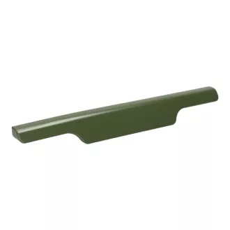   Műanyag, 192 mm furattávolság, Zsálya színű bútorfogantyú