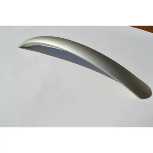 Möbelgriff aus Metall, Farbe Nickel matt, BA 160 mm