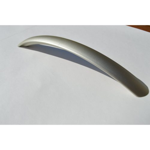 Fém bútorfogantyú, matt nikkel színű, 192 mm furattávval