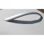 Möbelgriff aus Metall, Farbe Chrom matt, Bohrung 160 mm