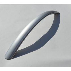 Metal furniture handle, Matt chrome, 256 mm hole spacing