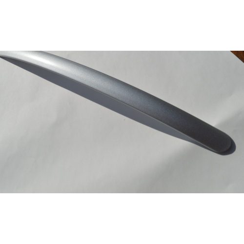 Metall-Möbelgriff, matt verchromt, Bohrungsabstand 288 mm, modern