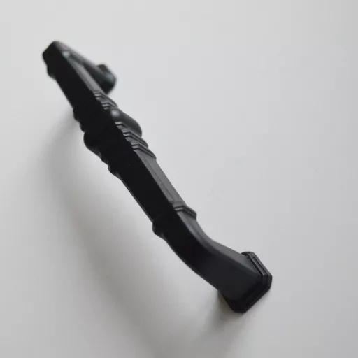 KT012 Mattschwarzer Griff, 128 mm Bohrungsabstand