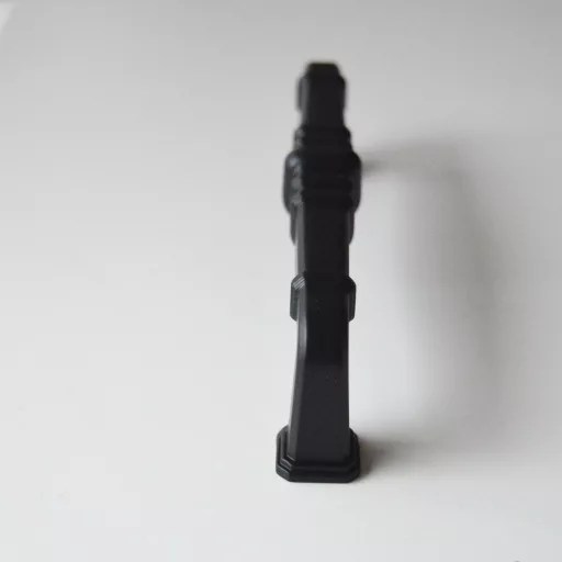 KT012 Mattschwarzer Griff, 128 mm Bohrungsabstand